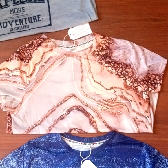 NWT 2 PIECE SET OF SZ XL SHIRTS BY EXCLUSIVE - Picture 3 of 8